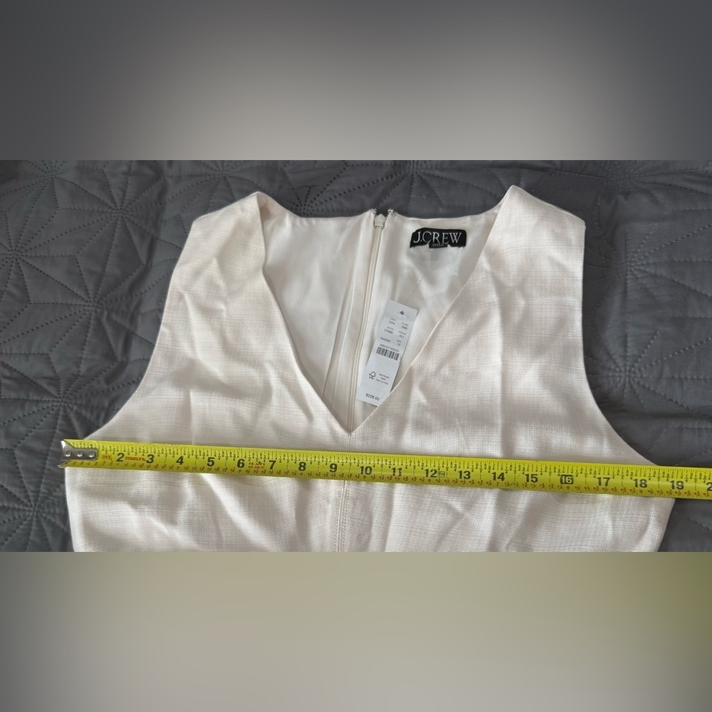 J. Crew Ivory Midi Dress - Picture 7 of 7